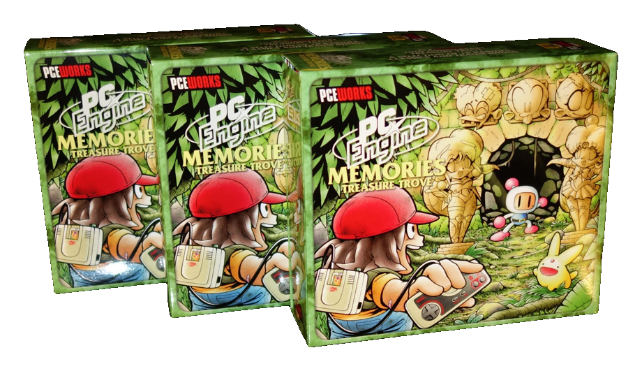 PCE Memories: Treasure Trove – 25 Titel, 18 CD-Spiele + 7 Extras (pcew)