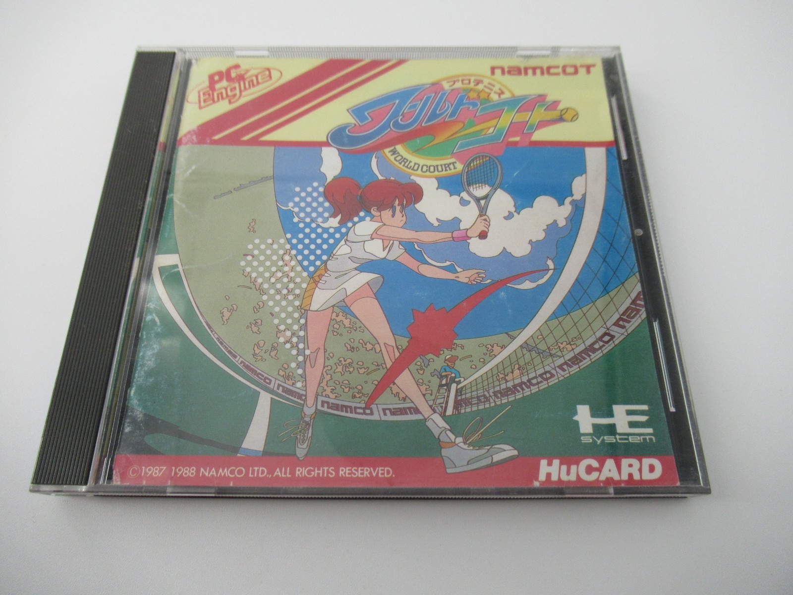 World Court Tennis – PC Engine HuCard (Japan)