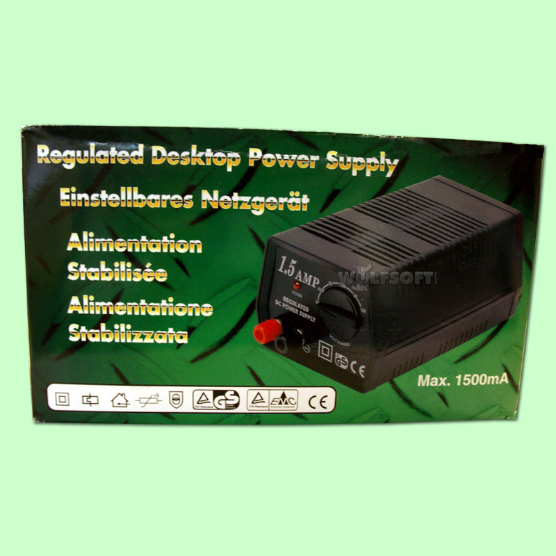Einstellbares Netzgerät/Voltage Converter (max. 1500mA)