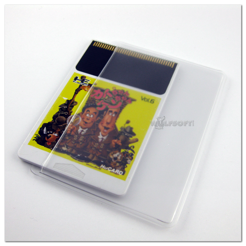 PC-Engine / Turbo Grafx Sleeves (Hu Card Schutzhüllen)