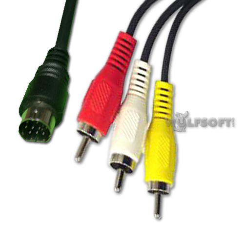 Kabel Saturn A/V -> nach Cinch