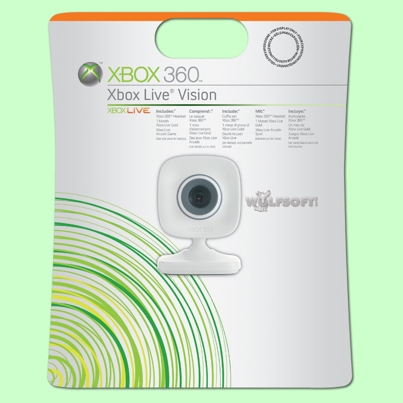XBOX 360 Live Vision (WEBCAM)