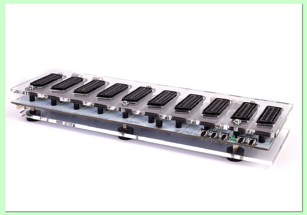8-fach SCART/Euro AV Umschalter RGB Hydra 2 automatisch &Netzteil&SCARTKabel