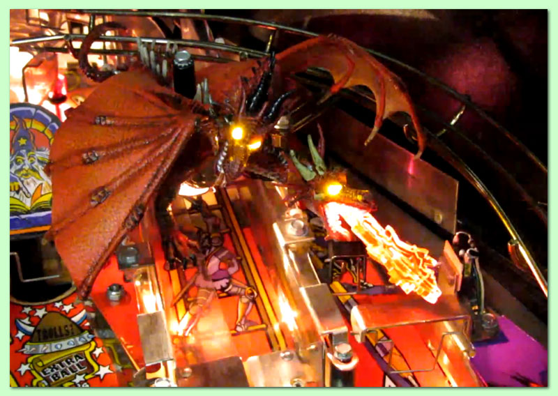 Double Headed Dragon Replacement for Medieval Madness Pinball