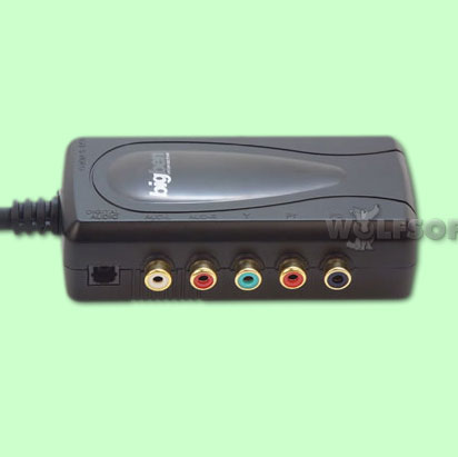 Xbox Componenten Adapter (YUV) mit vergoldeten Steckern