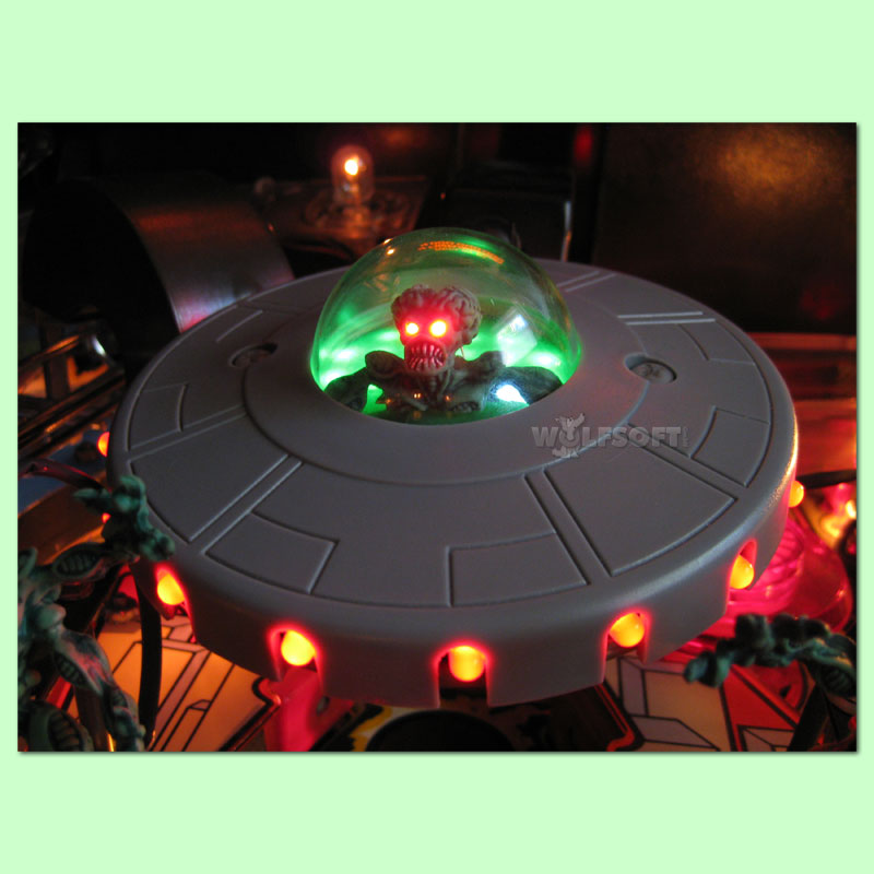 BIG Saucer Martian Mod for Attack from Mars Pinball Remake AFM RM