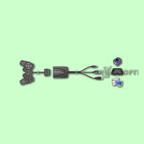 GamePadConverter 1xPSX/PS2 -> XBOX/GC/PC BigBen