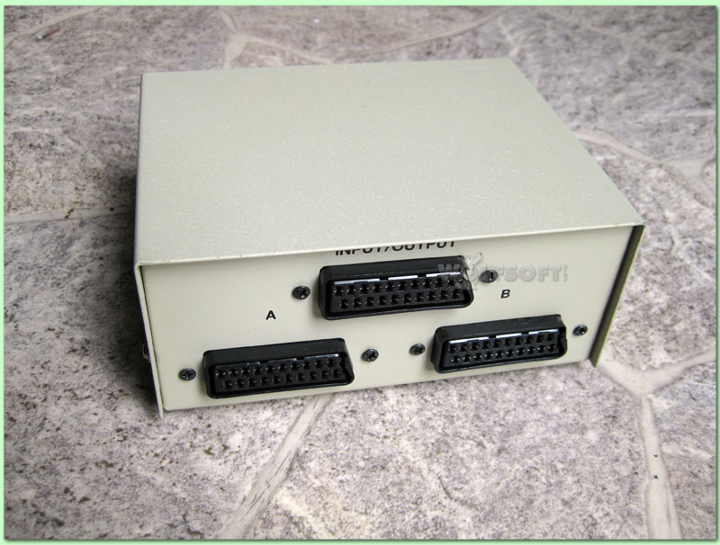 4-fach SCART/Euro AV Umschalter (RGB) gebraucht