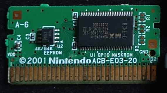 Batterietausch Game Boy Advance Modul