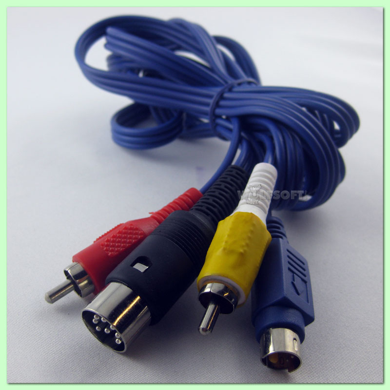 Kabel A/V, S-Video Commodore C64 ca. 2m