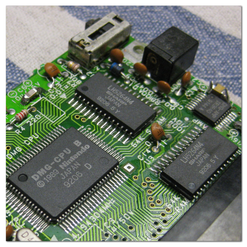Nintendo Gameboy Classic DMG 01 (recap) Kondensatoren Austausch