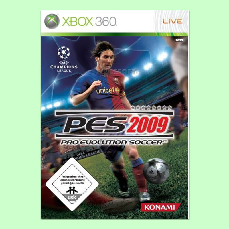 Pro Evolution Soccer (PES) 2009 (XBox360) gebr.