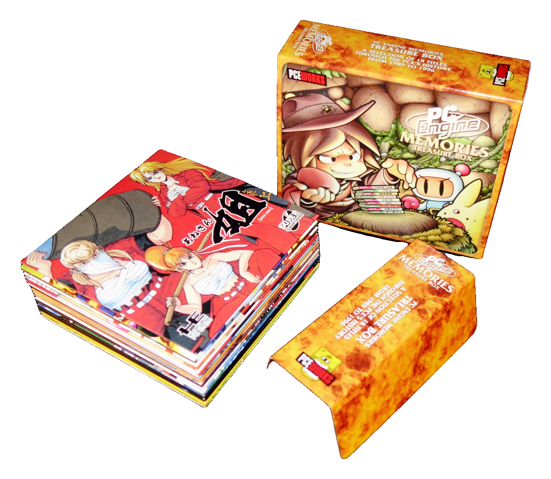 PCE Memories: Treasure Box – 18 CD-Spiele (pcew)