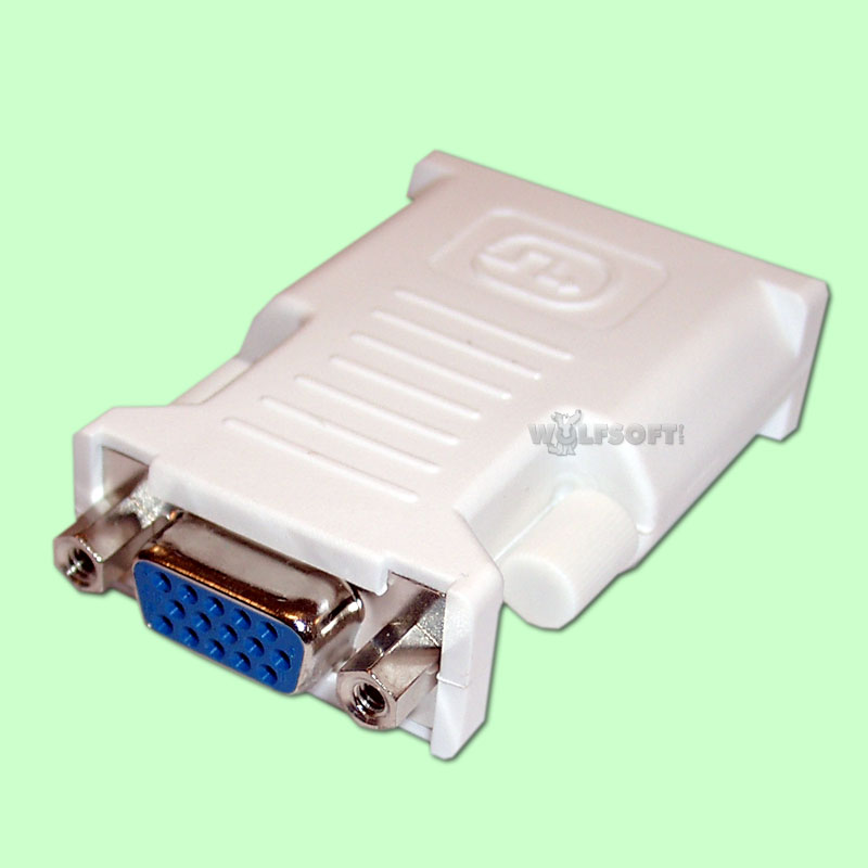 VGA DVI-I Adapter, ( HD15 weiblich auf 24+5 männlich)