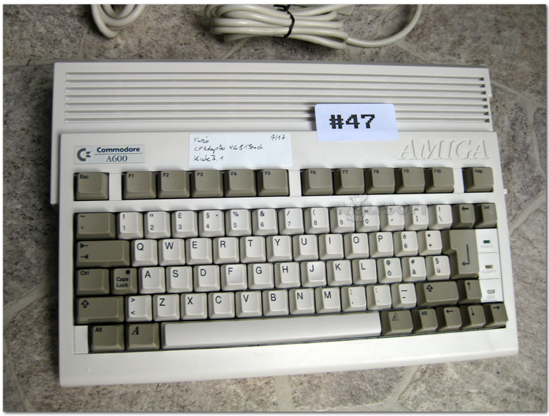 Amiga 600 Furia Turbo Karte recap, CF Adapter 4GB WHDLoad #47